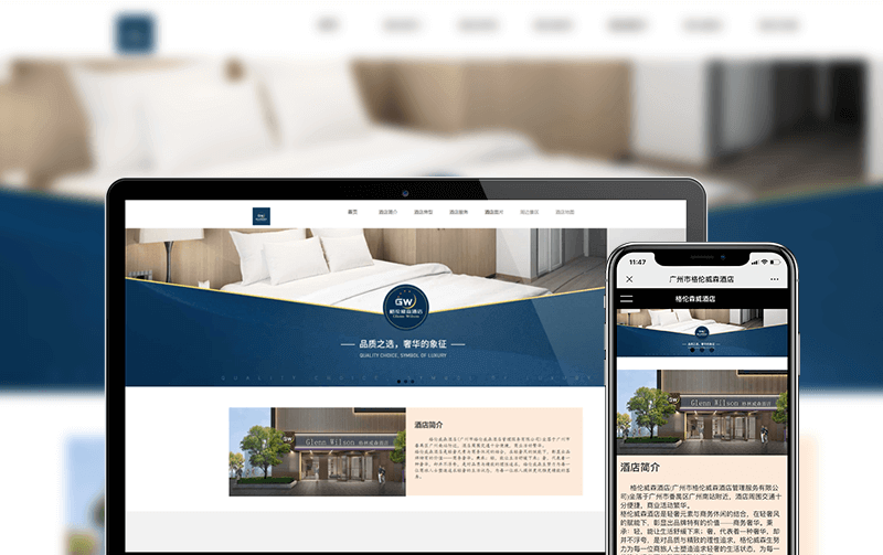 酒店网站建设-逸码科技打造案例